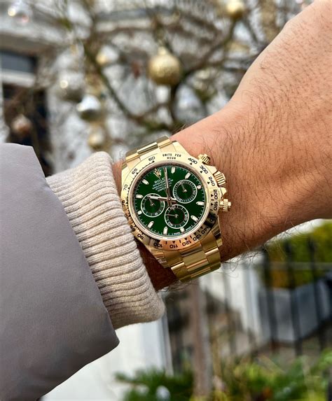 rolex green face diamonds|rolex daytona 116508 price.